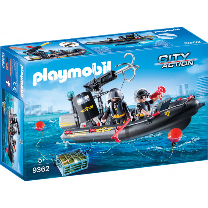 Barca echipei Swat Playmobil City Action