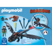 Hiccup si Toothless Playmobil Dragons