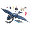 Hiccup, Toothless si pui de dragon Playmobil Dragons