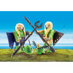 Raffnut si Taffnut in costume de zbor Playmobil Dragons