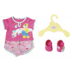 Pijamale scurte si papucei 43 cm BABY born Zapf