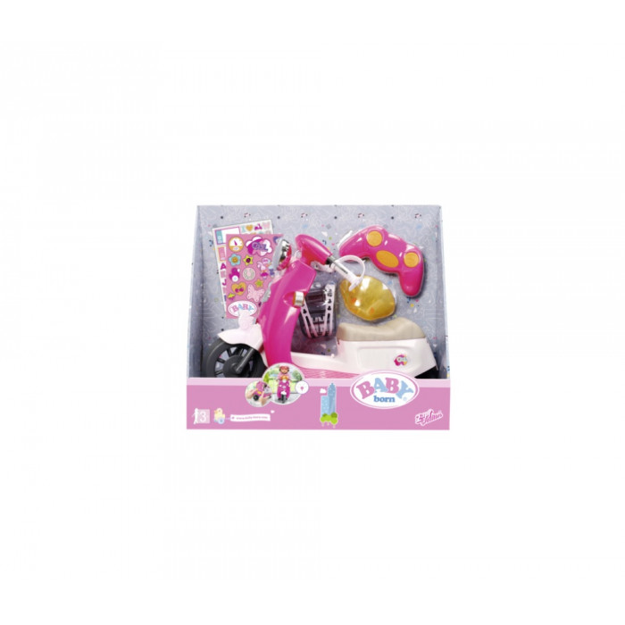 Scuter bebelus pentru oras BABY born Zapf