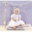 Rochita bebelus botez 43 cm Dolly Moda Zapf