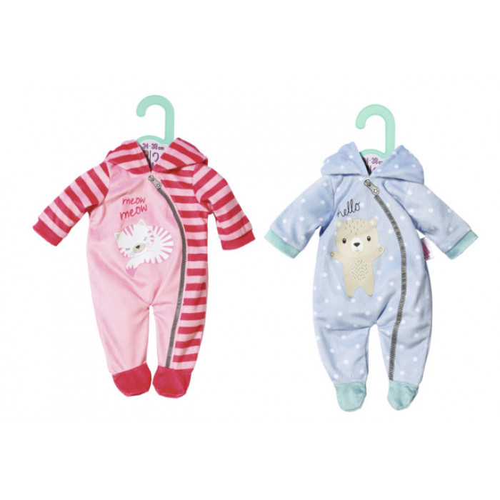Salopeta cu fermoar 36 cm Dolly Moda Zapf