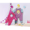 Salopeta diverse modele 43 cm Dolly Moda Zapf
