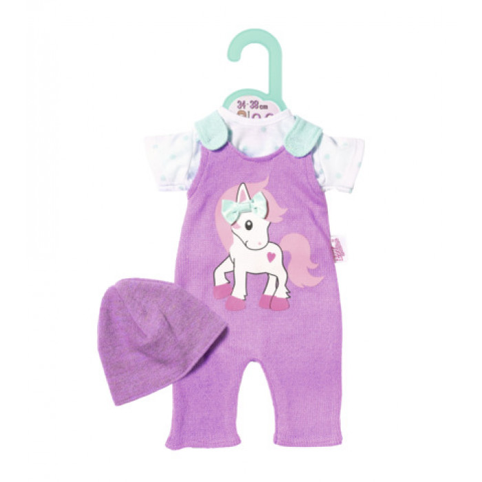 Salopeta si caciula 36 cm Dolly Moda Zapf