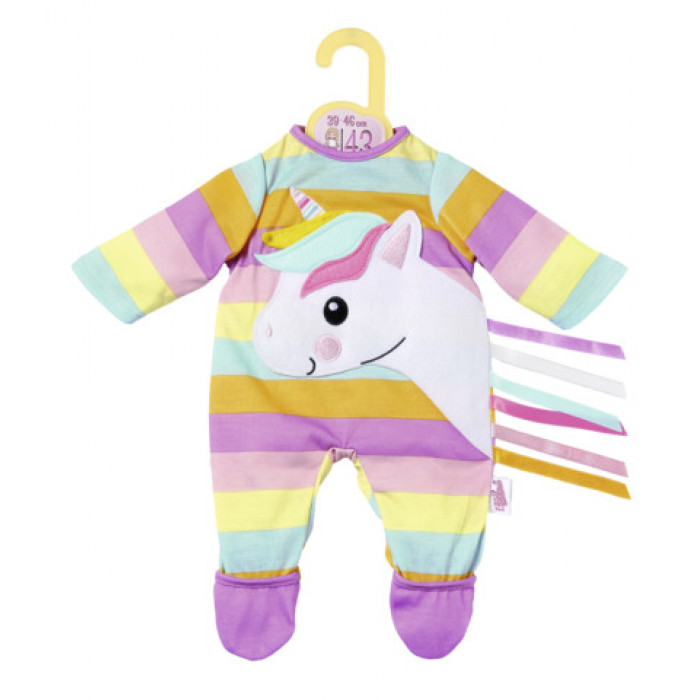 Salopeta unicorn 43 cm Dolly Moda Zapf