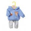 Set bluza bleu si pantaloni 43 cm Dolly Moda Zapf