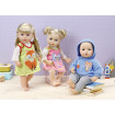 Set bluza bleu si pantaloni 43 cm Dolly Moda Zapf