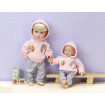 Set bluza roz si pantaloni 43 cm Dolly Moda Zapf