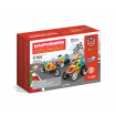 Set constructie magnetic Magformers Vehicule 17 piese Clics Toys
