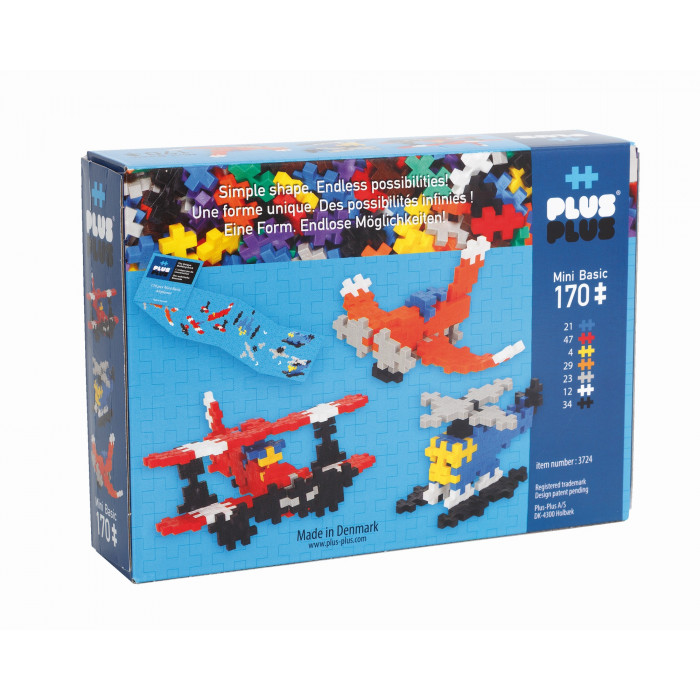 Set constructie Basic Avioane 170 piese Plus Plus