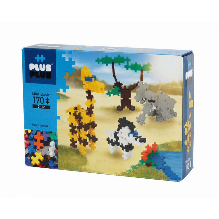 Set constructie Basic Savana 170 piese Plus Plus