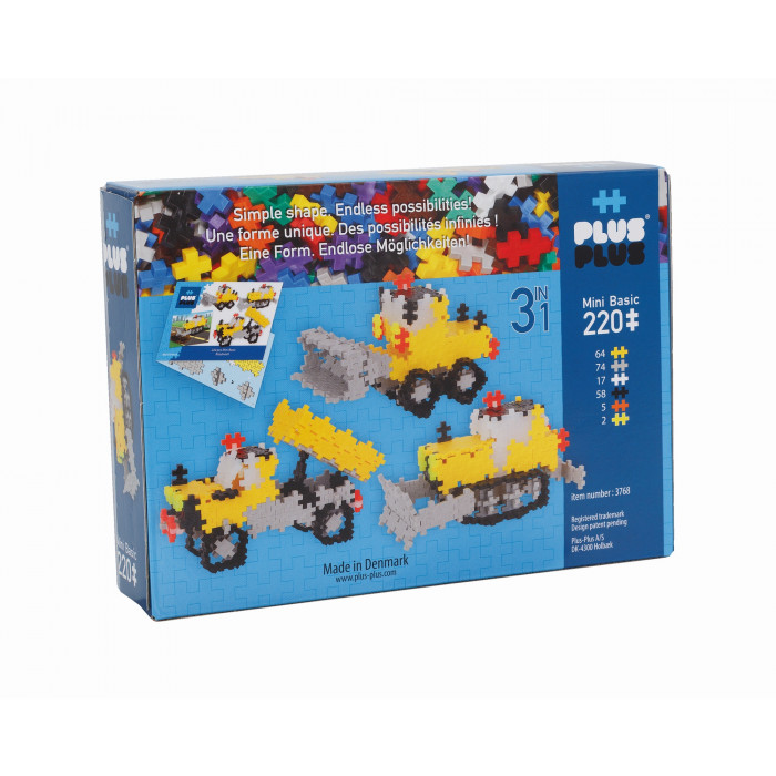Set constructie Basic Utilaje 220 piese Plus Plus