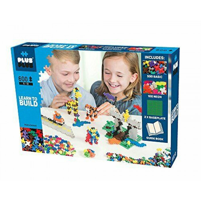 Set constructie Basic Neon 600 piese Plus Plus