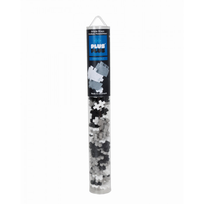 Set constructie Tonuri de gri 100 piese Plus Plus