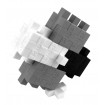 Set constructie Tonuri de gri 100 piese Plus Plus