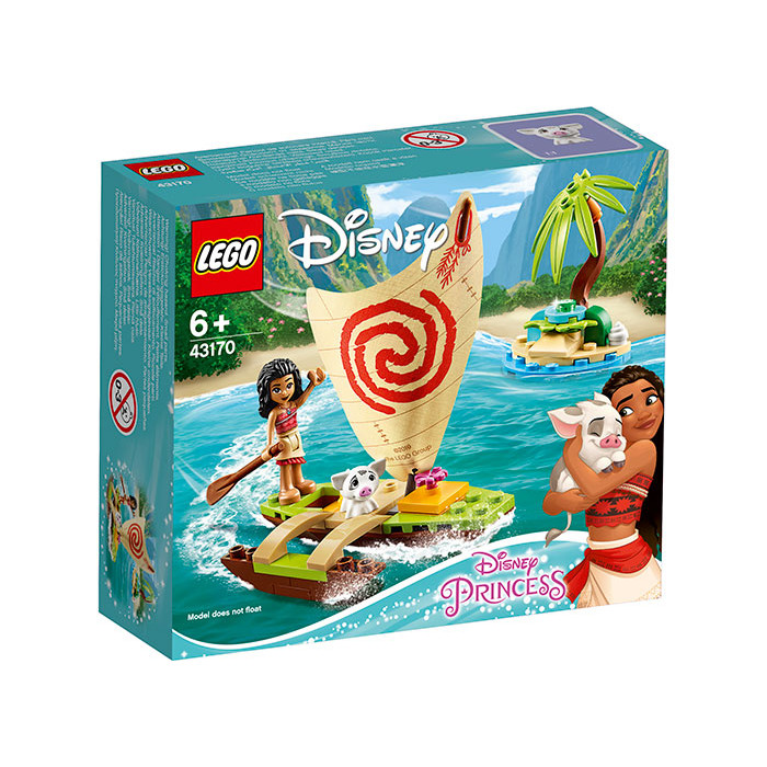 Aventura pe ocean a Moanei Lego Disney Princess