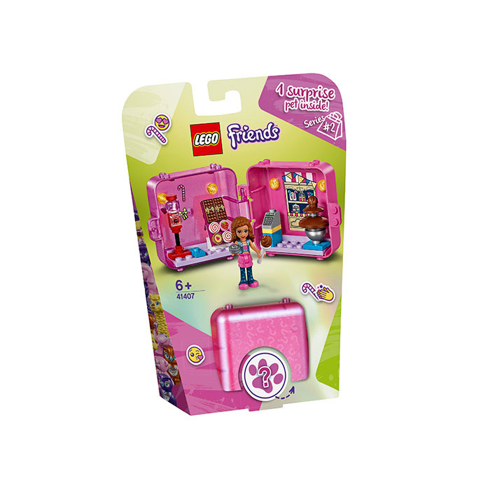 Cubul de joaca de cumparaturi al Oliviei Lego Friends