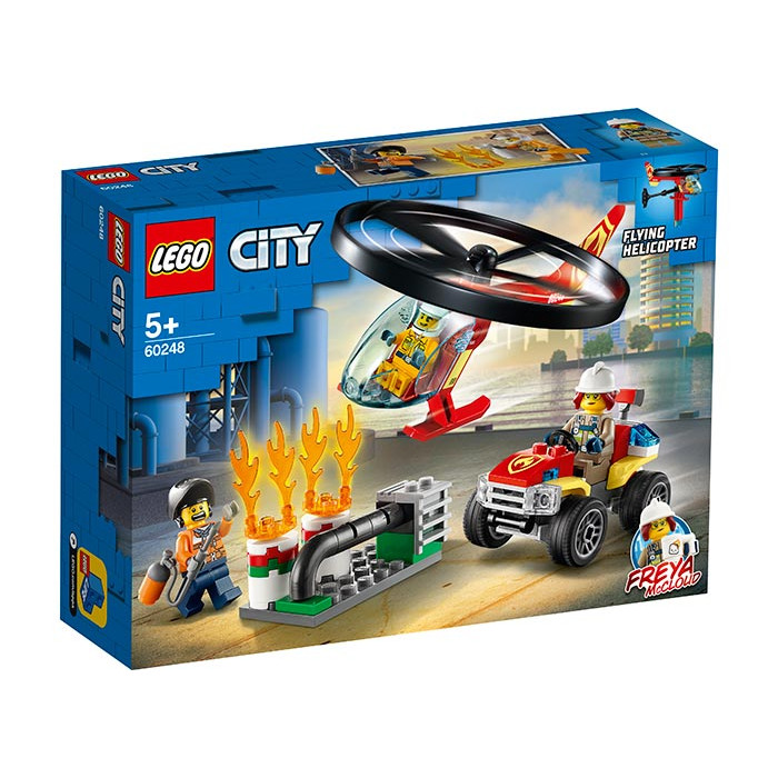 Interventie cu elicopterul de pompieri Lego City