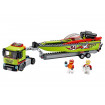 Transportor de barca de curse Lego City