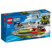 Transportor de barca de curse Lego City