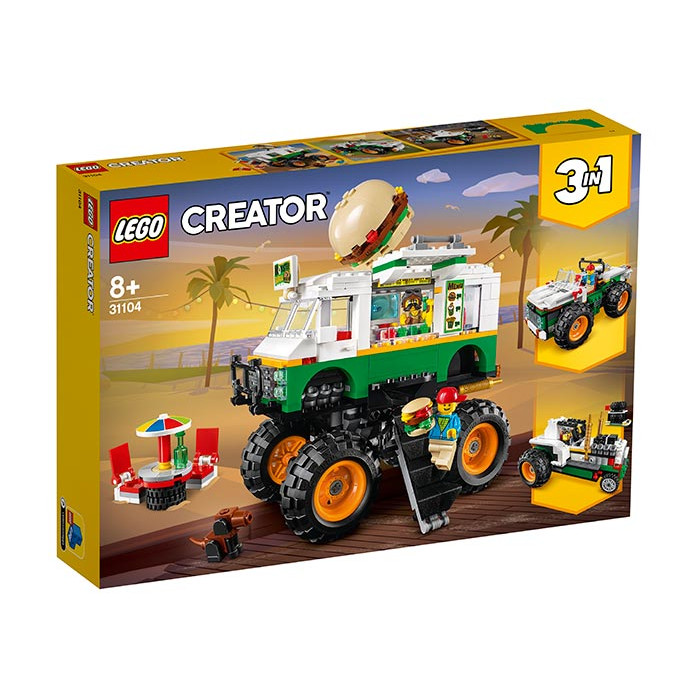 Camion gigant cu burger Lego Creator