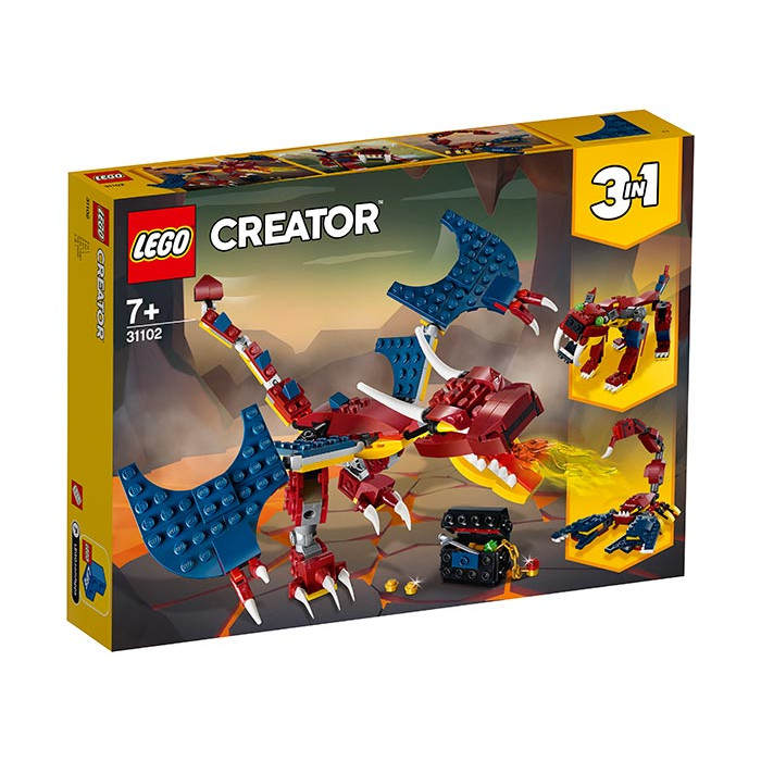Dragon de foc Lego Creator