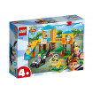 Buzz si Bo Peep pe terenul de joaca Lego Toy Story 4