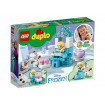 Elsa si Olaf la Petrecere Lego Duplo