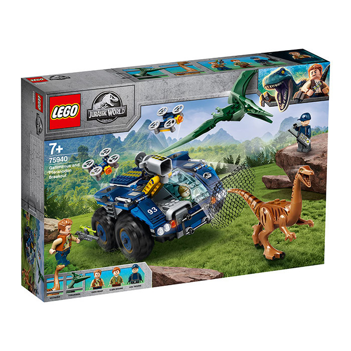 Evadarea lui Gallimimus si Pteranodon Lego Jurassic World