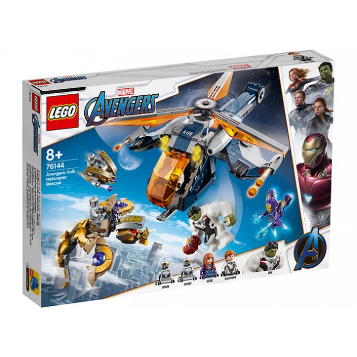 Hulk doboara elicoptere Lego Marvel Super Heroes