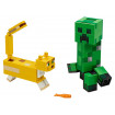 Creeper si Ocelot Lego Minecraft