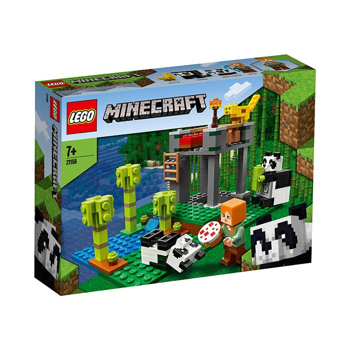 Cresa ursilor panda Lego Minecraft