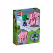 Porc cu Bebelus zombi Lego Minecraft