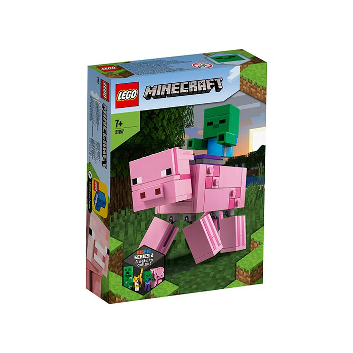 Porc cu Bebelus zombi Lego Minecraft