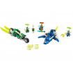 Masinile de curse ale lui Jay si Lloyd Lego Ninjago