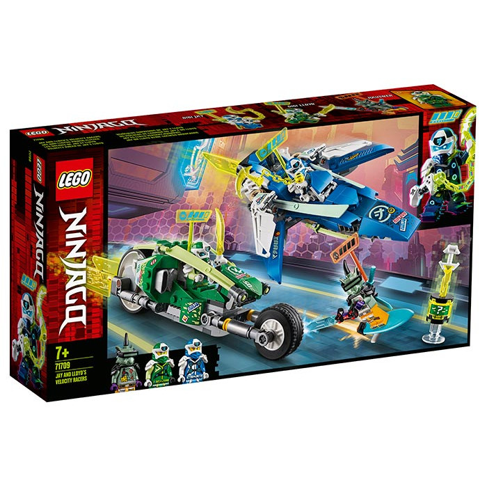 Masinile de curse ale lui Jay si Lloyd Lego Ninjago