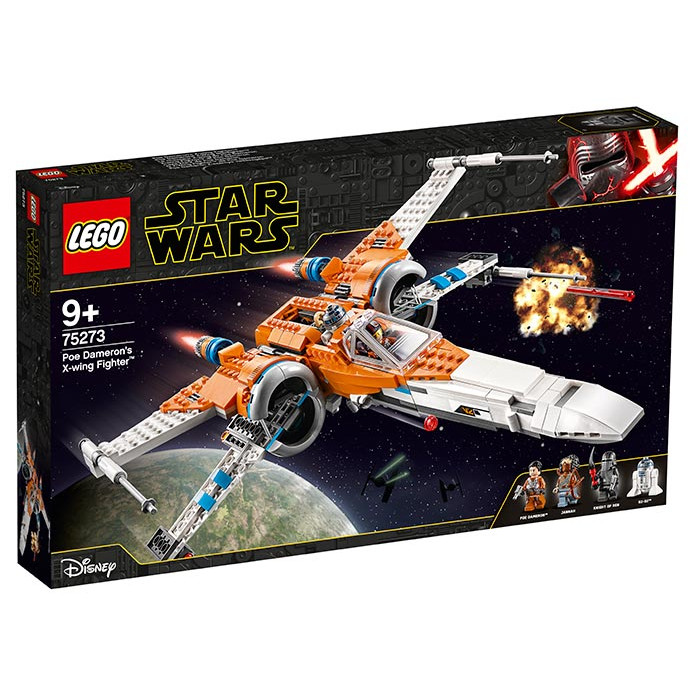 X Wing Fighter al lui Poe Dameron Lego Star Wars