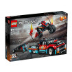 Camion si motocicleta pentru cascadorii Lego Technic