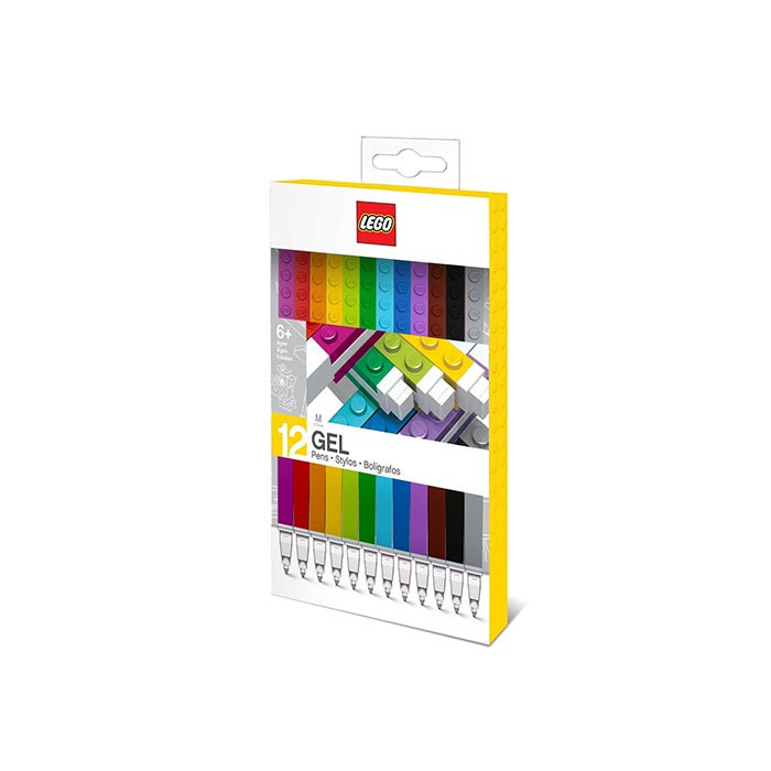 Set 12 pixuri cu gel LEGO