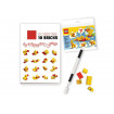 Set agenda si pix cu gel plus 10 caramizi Lego