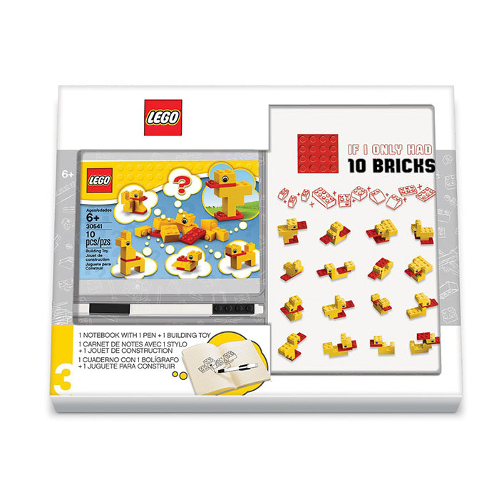 Set agenda si pix cu gel plus 10 caramizi Lego