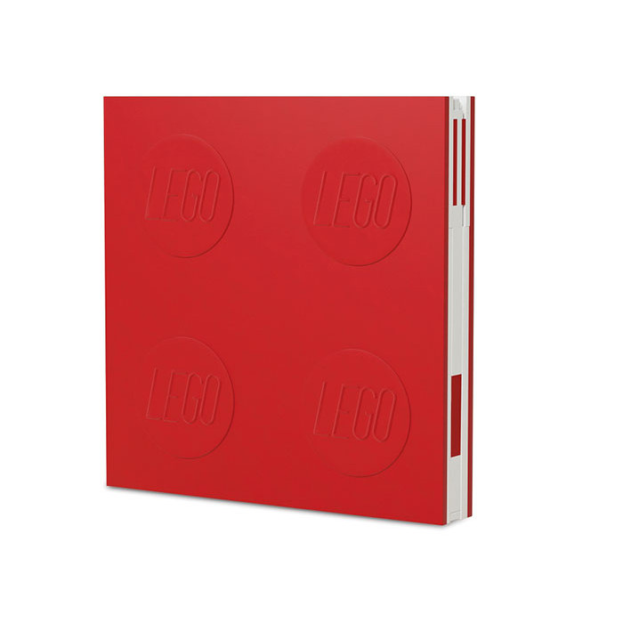 Agenda cu pix LEGO Rosu