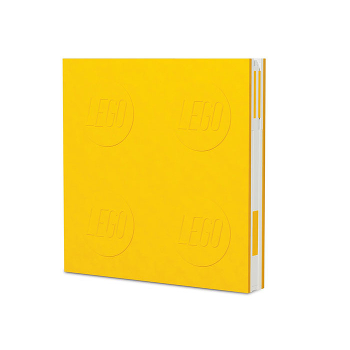 Agenda cu pix LEGO Galben