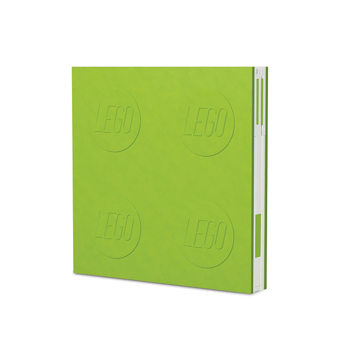 Agenda cu pix LEGO Lime