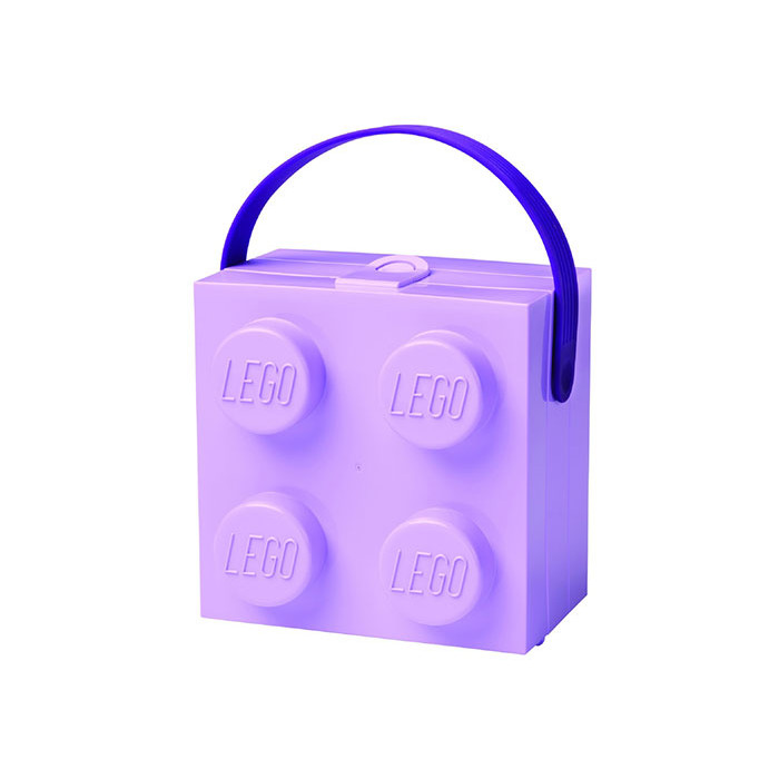 Cutie pentru sandwich 2x2 lavanda Lego