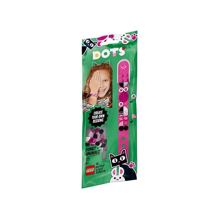 Bratara cu animale funky Lego Dots