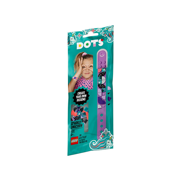 Bratara unicorn sclipitor Lego Dots