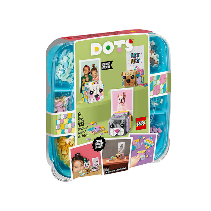 Suport foto cu animale Lego Dots